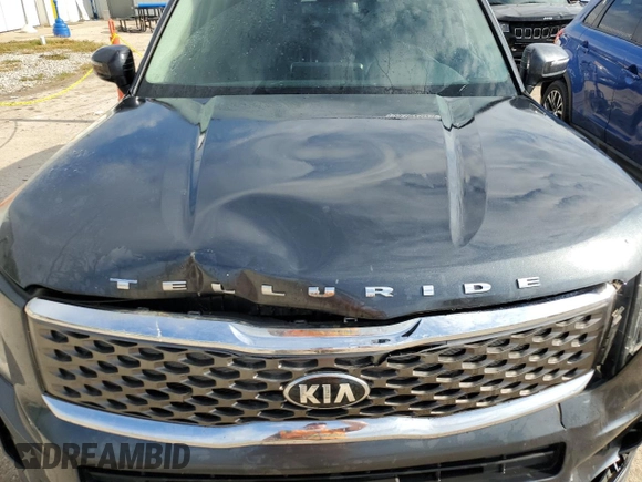 2020 Kia Telluride LX with VIN 5XYP2DHC6LG023733, listed as a Copart auction lot 59102625 with 99,279 mi miles and Salvage title. Bid and sale history available at DreamBid. Image 12.