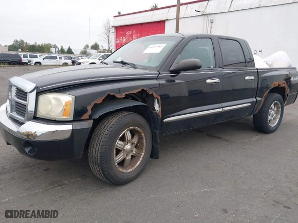 2006 Dodge Dakota Laramie with VIN 1D7HW58N16S513226, listed as a IAAI auction lot 40289783 with 1 mi miles. Bid and sale history available at carsss.com. Image 6.