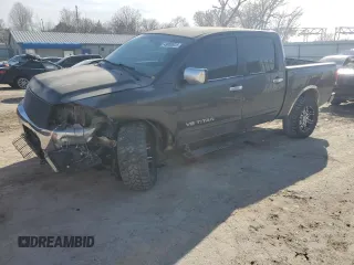 2006 Nissan Titan LE z VIN 1N6AA07B86N516155, wystawiony jako Copart lot #49080025 z przebiegiem 152 345 mil mil oraz Szkoda całkowita • Salvage title. Historia ofert i sprzedaży dostępna na DreamBid. Obrazek 1.