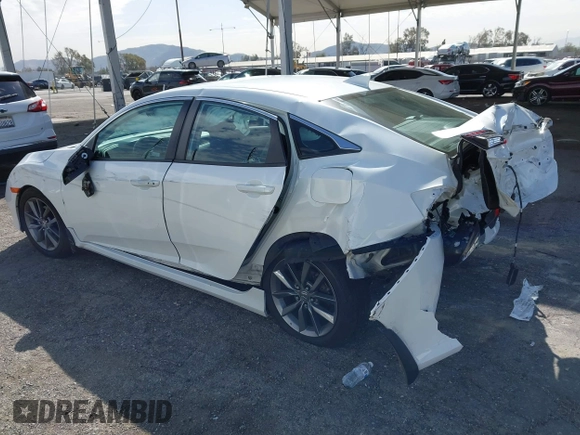 2020 Honda Civic EX-L with VIN 19XFC1F7XLE209835, listed as a IAAI auction lot 41699175 with 70,295 mi miles and . Bid and sale history available at DreamBid. Image 3.