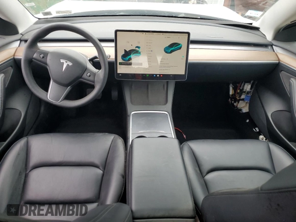 2023 Tesla Model 3 with VIN 5YJ3E1EA0PF463239, listed as a Copart auction lot 59770525 with 48,086 mi miles and Clean title. Bid and sale history available at DreamBid. Image 8.