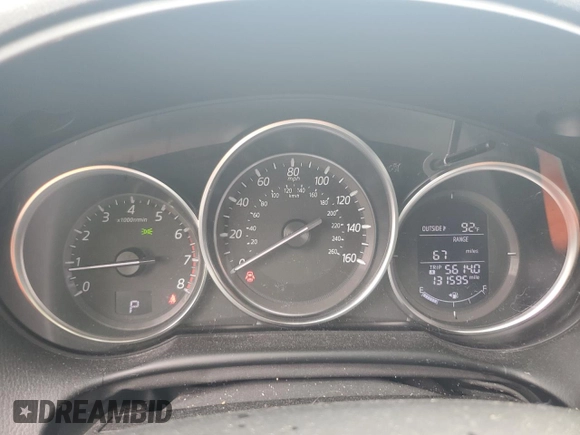 2016 Mazda CX-5 Touring with VIN JM3KE2CY9G0661308, listed as a Copart auction lot 51853485 with 131,595 mi miles and Salvage Title. Bid and sale history available at carsss.com. Image 9.