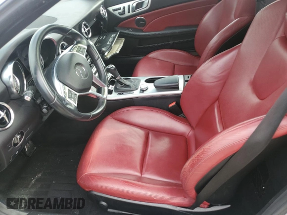 2015 Mercedes-Benz SLK-Class SLK 250 with VIN WDDPK4HA0FF105324, listed as a Copart auction lot 74501644 with 0 mi miles and Salvage Title. Bid and sale history available at carsss.com. Image 7.