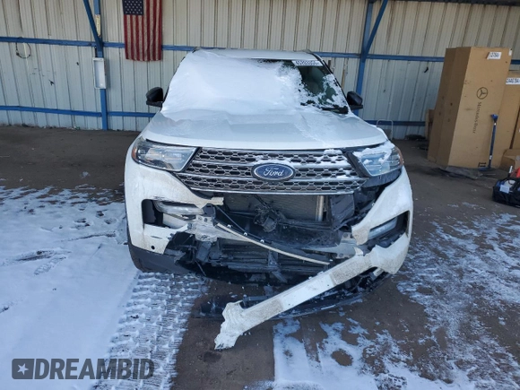 2020 Ford Explorer Limited with VIN 1FM5K8FWXLGD10741, listed as a Copart auction lot 45203355 with 0 mi miles and Salvage Title. Bid and sale history available at carsss.com. Image 5.