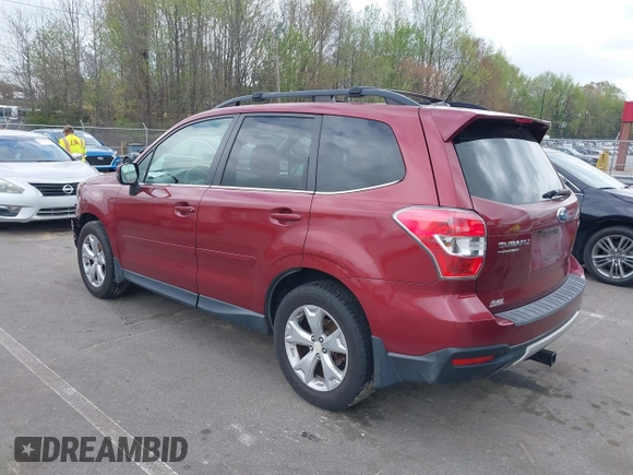 2014 Subaru Forester Touring z VIN JF2SJAPC5EH546511, wystawiony jako IAAI lot #41951564 z przebiegiem 111 726 mil mil oraz . Historia ofert i sprzedaży dostępna na DreamBid. Obrazek 3.