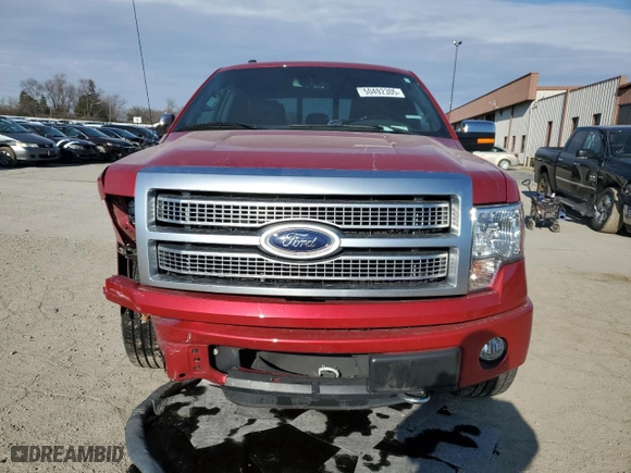 2012 Ford F-150 XL with VIN 1FTFW1EF0CFC54269, listed as a Copart auction lot 50492305 with 114,360 mi miles and Salvage Title. Bid and sale history available at carsss.com. Image 5.