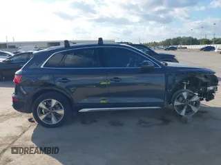 2023 Audi Q5 Premium Plus with VIN WA1BBAFY4P2112508, listed as a IAAI auction lot 40892423 with 24,492 mi miles and . Bid and sale history available at DreamBid. Image 14.