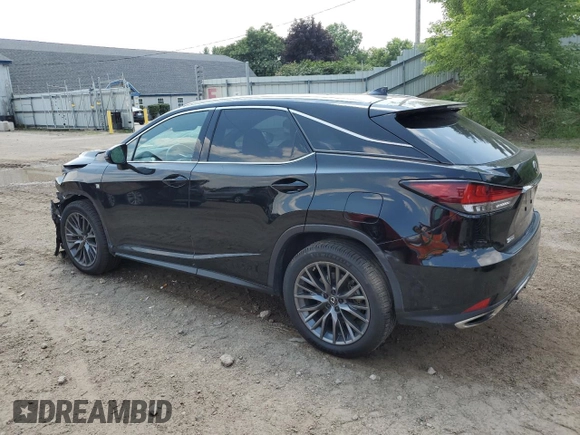 2021 Lexus RX 350 F Sport with VIN 2T2YZMDAXMC297790, listed as a Copart auction lot 63022735 with 76,819 mi miles and Clean title. Bid and sale history available at DreamBid. Image 2.