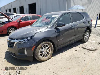 2022 Chevrolet Equinox LT with VIN 3GNAXKEV0NS200044, listed as a Copart auction lot 54977875 with 50,072 mi miles and Non repairable. Bid and sale history available at DreamBid. Image 1.