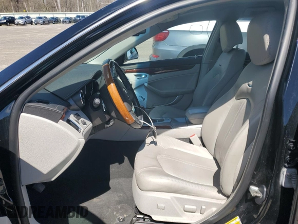 2013 Cadillac CTS Luxury with VIN 1G6DG5E50D0118198, listed as a Copart auction lot 53984005 with 60,381 mi miles and Salvage Title. Bid and sale history available at carsss.com. Image 7.