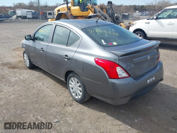 2019 Nissan Versa SV with VIN 3N1CN7AP7KL863891, listed as a IAAI auction lot 41863544 with 90,000 mi miles and . Bid and sale history available at DreamBid. Image 3.