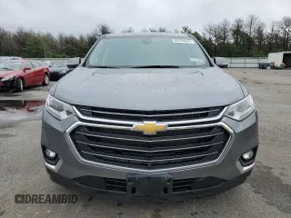 2021 Chevrolet Traverse LT Leather with VIN 1GNEVHKW2MJ140601, listed as a Copart auction lot 65376624 with 57,276 mi miles and Salvage Title. Bid and sale history available at carsss.com. Image 5.