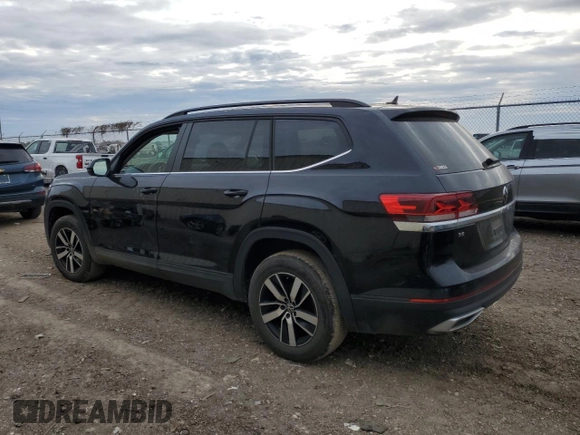 2022 Volkswagen Atlas SE with VIN 1V2DP2CA8NC562830, listed as a Copart auction lot 86014774 with 26,448 mi miles and Clean title. Bid and sale history available at DreamBid. Image 2.