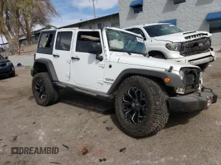 2018 Jeep Wrangler Unlimited Sport S z VIN 1C4HJWDG4JL855603, wystawiony jako Copart lot #49913815 z przebiegiem Nie podano mil oraz Szkoda całkowita • Salvage title. Historia ofert i sprzedaży dostępna na DreamBid. Obrazek 4.