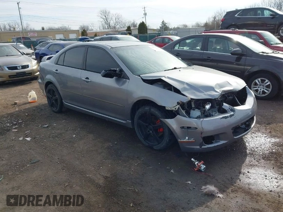 2007 Mazda 6 i Sport VE with VIN 1YVHP84C675M59624, listed as a IAAI auction lot 41832687 with 243,189 mi miles and . Bid and sale history available at DreamBid. Image 1.