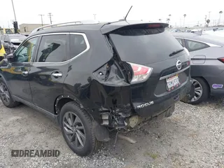 2016 Nissan Rogue SV with VIN 5N1AT2MT6GC798620, listed as a IAAI auction lot 41900042 with 107,597 mi miles. Bid and sale history available at carsss.com. Image 3.