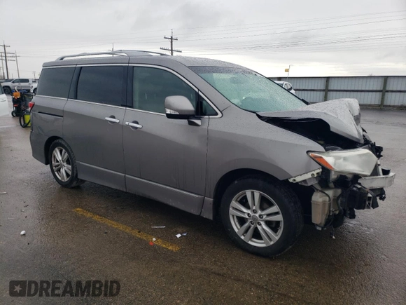 2011 Nissan Quest SL z VIN JN8AE2KP9B9006698, wystawiony jako Copart lot #45771245 z przebiegiem 158 486 mil mil oraz Szkoda całkowita • Salvage title. Historia ofert i sprzedaży dostępna na DreamBid. Obrazek 4.
