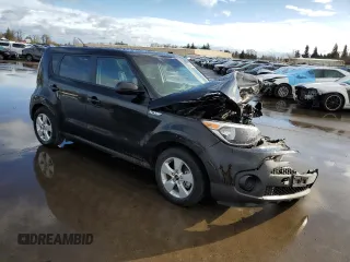 2017 Kia Soul with VIN KNDJN2A2XH7422443, listed as a Copart auction lot 44180945 with 0 mi miles and Salvage Title. Bid and sale history available at carsss.com. Image 4.