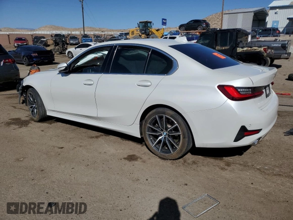 2022 BMW 3 Series 330i with VIN 3MW5R1J05N8C31289, listed as a Copart auction lot 52335505 with Not provided miles and Salvage title. Bid and sale history available at DreamBid. Image 2.