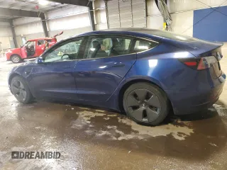 2022 Tesla Model 3 z VIN 5YJ3E1EA8NF369767, wystawiony jako Copart lot #59320655 z przebiegiem 103 069 mil mil oraz Czysty tytuł • Clean title. Historia ofert i sprzedaży dostępna na DreamBid. Obrazek 2.