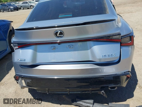 2021 Lexus IS 350 F Sport with VIN JTHGZ1B20M5041647, listed as a IAAI auction lot 42471451 with 39,752 mi miles and . Bid and sale history available at DreamBid. Image 19.