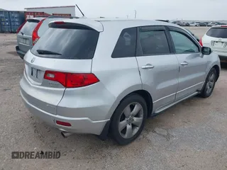 2007 Acura RDX Tech Pkg with VIN 5J8TB18587A010200, listed as a IAAI auction lot 41878727 with 168,624 mi miles. Bid and sale history available at carsss.com. Image 4.