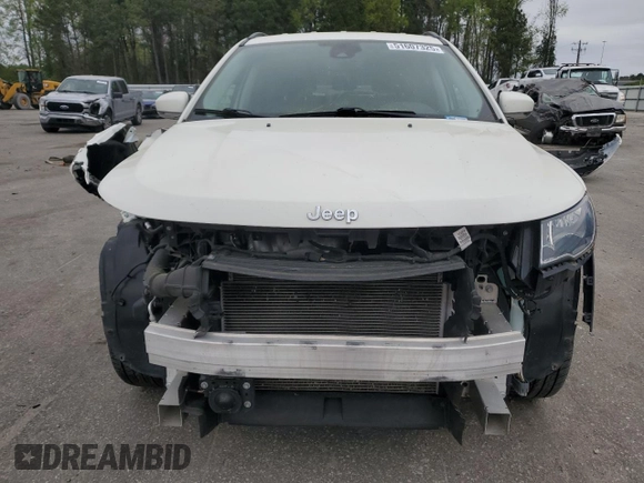 2021 Jeep Compass Limited with VIN 3C4NJCCB2MT564274, listed as a Copart auction lot 51607325 with 80,047 mi miles and Salvage Title. Bid and sale history available at carsss.com. Image 5.