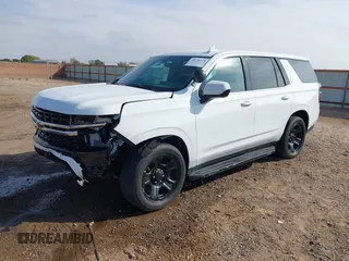 2021 Chevrolet Tahoe Commercial with VIN 1GNSKLED2MR374859, listed as a IAAI auction lot 40736376 with 83,417 mi miles and . Bid and sale history available at DreamBid. Image 18.