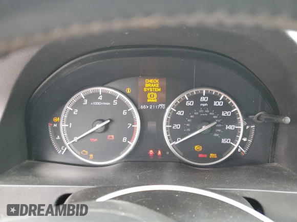 2013 Acura RDX Technology with VIN 5J8TB3H53DL005112, listed as a Copart auction lot 55624655 with 211,770 mi miles and Salvage title. Bid and sale history available at DreamBid. Image 9.