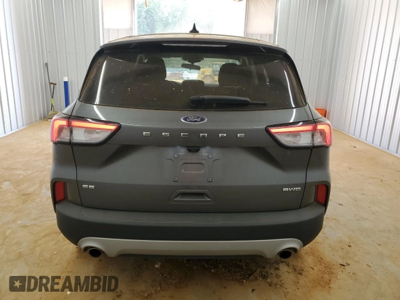 2022 Ford Escape SE with VIN 1FMCU9G66NUA73563, listed as a Copart auction lot 61997355 with 59,077 mi miles and Clean title. Bid and sale history available at DreamBid. Image 6.