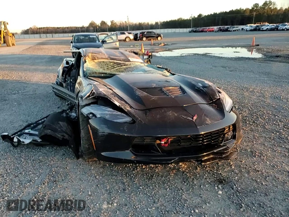 2015 Chevrolet Corvette Z06 1LZ z VIN 1G1YP2D63F5604803, wystawiony jako Copart lot #86177014 z przebiegiem Nie podano mil oraz Szkoda całkowita • Salvage title. Historia ofert i sprzedaży dostępna na DreamBid. Obrazek 11.