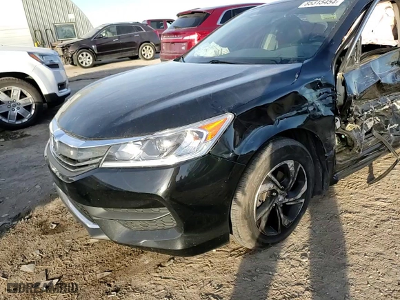 2017 Honda Accord Sedan LX with VIN 1HGCR2F32HA277627, listed as a Copart auction lot 85315454 with 110,490 mi miles and Salvage Title. Bid and sale history available at carsss.com. Image 11.