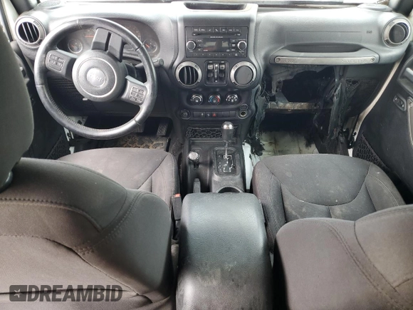 2016 Jeep Wrangler Unlimited Sport with VIN 1C4BJWDG2GL115417, listed as a Copart auction lot 57046845 with Not provided miles and Salvage title. Bid and sale history available at DreamBid. Image 8.