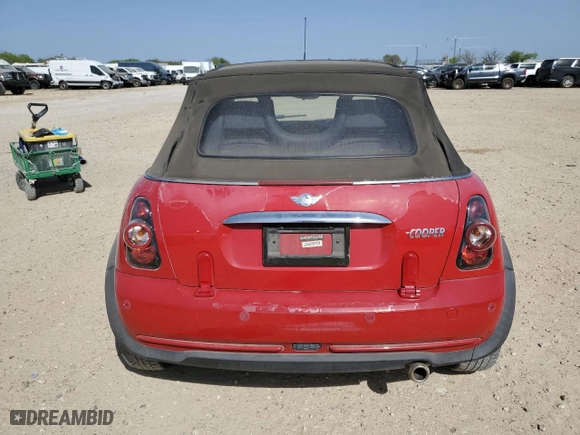 2006 MINI Cooper Convertible with VIN WMWRF33546TF64594, listed as a Copart auction lot 49534845 with 64,566 mi miles and Clean Title. Bid and sale history available at carsss.com. Image 6.