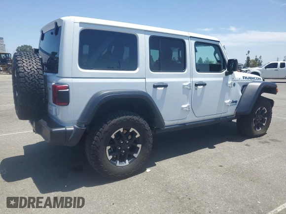 2024 Jeep Wrangler Rubicon X с VIN 1C4RJXR67RW242301, выставлен на аукционе Copart как лот 61178995 с пробегом 36 998 миль миль и Чистый • Clean title. История ставок и продаж доступна на DreamBid. Изображение 3.