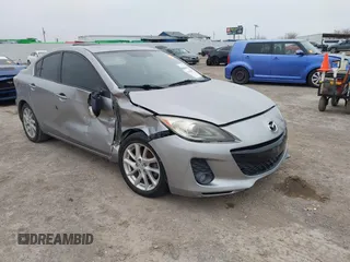 2012 Mazda 3 S Grand Touring with VIN JM1BL1W54C1528602, listed as a IAAI auction lot 41491907 with 154,726 mi miles and . Bid and sale history available at DreamBid. Image 1.