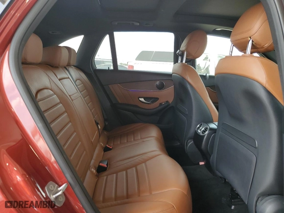 2020 Mercedes-Benz GLC with VIN W1N0G8DB4LF813289, listed as a Copart auction lot 53492595 with 46,538 mi miles and Salvage Title. Bid and sale history available at carsss.com. Image 11.