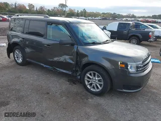 2019 Ford Flex SE with VIN 2FMGK5B86KBA32599, listed as a IAAI auction lot 41231384 with 65,667 mi miles. Bid and sale history available at carsss.com. Image 1.