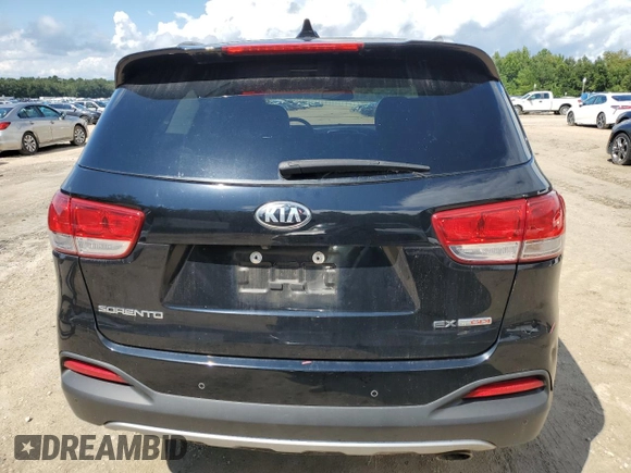 2018 Kia Sorento EX with VIN 5XYPH4A15JG403246, listed as a Copart auction lot 71918144 with 53,453 mi miles and Salvage title. Bid and sale history available at DreamBid. Image 6.