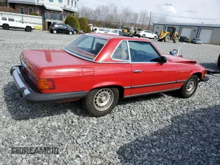 1984 Mercedes-Benz 380 SL with VIN WDBBA45A2EA009085, listed as a Copart auction lot 50728845 with 191,112 mi miles and Clean Title. Bid and sale history available at carsss.com. Image 3.