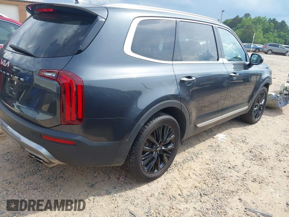 2022 Kia Telluride SX with VIN 5XYP54HC2NG266272, listed as a IAAI auction lot 42499725 with 46,577 mi miles and . Bid and sale history available at DreamBid. Image 4.
