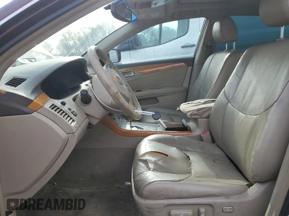 2006 Toyota Avalon XL z VIN 4T1BK36B16U137216, wystawiony jako Copart lot #88009545 z przebiegiem 204 876 mil mil oraz Szkoda całkowita • Salvage title. Historia ofert i sprzedaży dostępna na DreamBid. Obrazek 7.