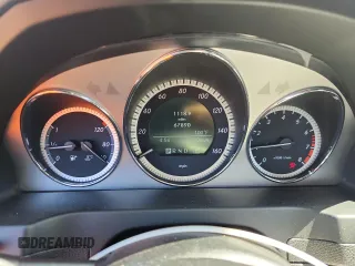 2011 Mercedes-Benz C 300 Sport with VIN WDDGF5EB5BR183307, listed as a Copart auction lot 63710205 with 67,890 mi miles and Salvage title. Bid and sale history available at DreamBid. Image 9.