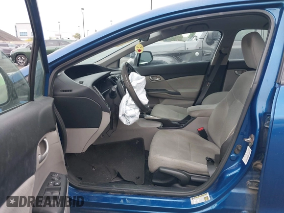 2013 Honda Civic LX z VIN 19XFB2F51DE281886, wystawiony jako IAAI lot #42397755 z przebiegiem 170 895 mil mil oraz . Historia ofert i sprzedaży dostępna na DreamBid. Obrazek 5.