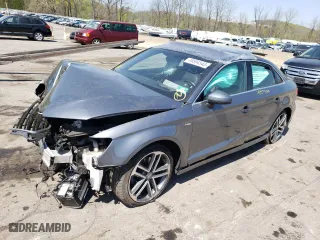 2018 Audi A3 Sedan Premium Plus with VIN WAUJ8GFF4J1041600, listed as a Copart auction lot 49594543 with 0 mi miles. Bid and sale history available at carsss.com. Image 1.