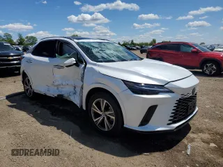 2024 Lexus RX 350 z VIN 2T2BAMBA9RC043964, wystawiony jako Copart lot #58202315 z przebiegiem 7 868 mil mil oraz Szkoda całkowita • Salvage title. Historia ofert i sprzedaży dostępna na DreamBid. Obrazek 4.