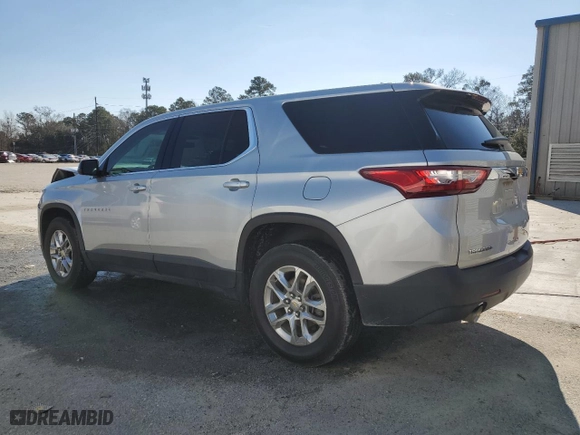 2020 Chevrolet Traverse LS with VIN 1GNERFKW8LJ293684, listed as a Copart auction lot 45032505 with 111,490 mi miles and Salvage Title. Bid and sale history available at carsss.com. Image 2.