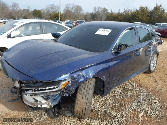 2020 Honda Accord Sedan LX with VIN 1HGCV1F13LA099675, listed as a IAAI auction lot 41405450 with 79,106 mi miles. Bid and sale history available at carsss.com. Image 2.