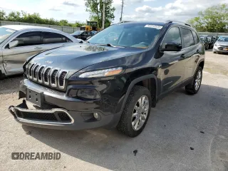 2014 Jeep Cherokee Limited z VIN 1C4PJMDS1EW133918, wystawiony jako Copart lot #55313535 z przebiegiem 141 988 mil mil oraz Szkoda całkowita • Salvage title. Historia ofert i sprzedaży dostępna na DreamBid. Obrazek 1.
