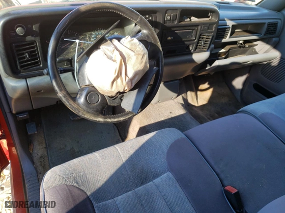 1996 Dodge Ram 1500 with VIN 3B7HC13YXTG136928, listed as a Copart auction lot 83470244 with 137,366 mi miles and Salvage Title. Bid and sale history available at carsss.com. Image 8.